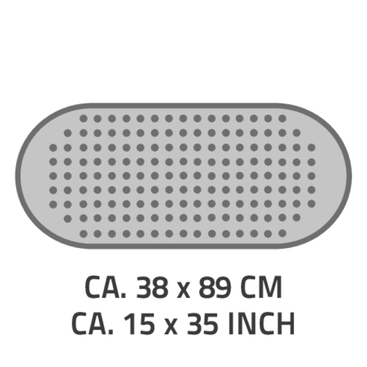 リダー すべり止めバスマット テクノアイス グリーン