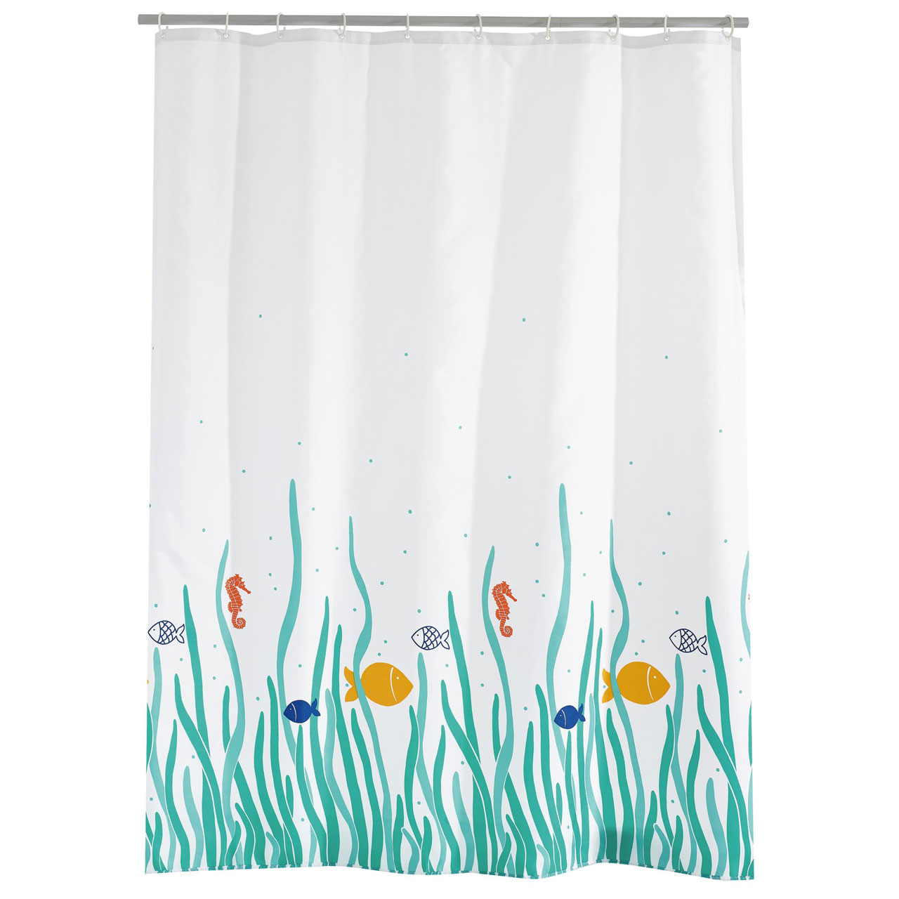 リダー シャワーカーテンテキスタイル 180x200 アトランティス