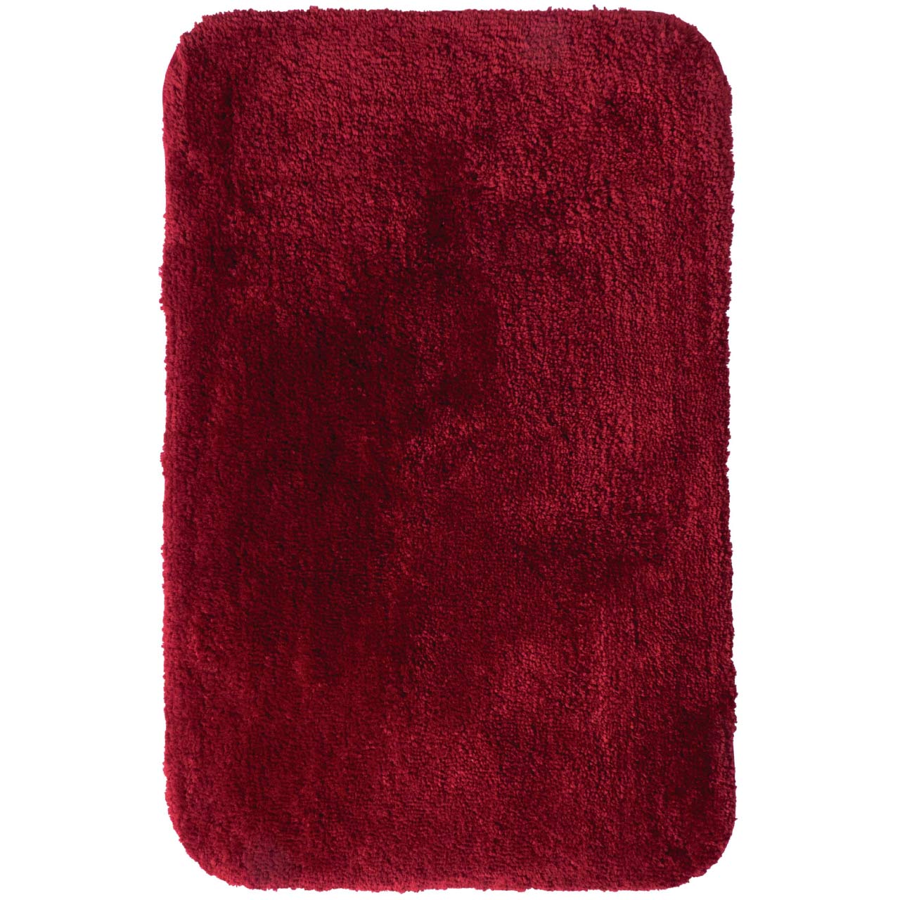 リダー バスルームカーペット シック 60×90cm レッド