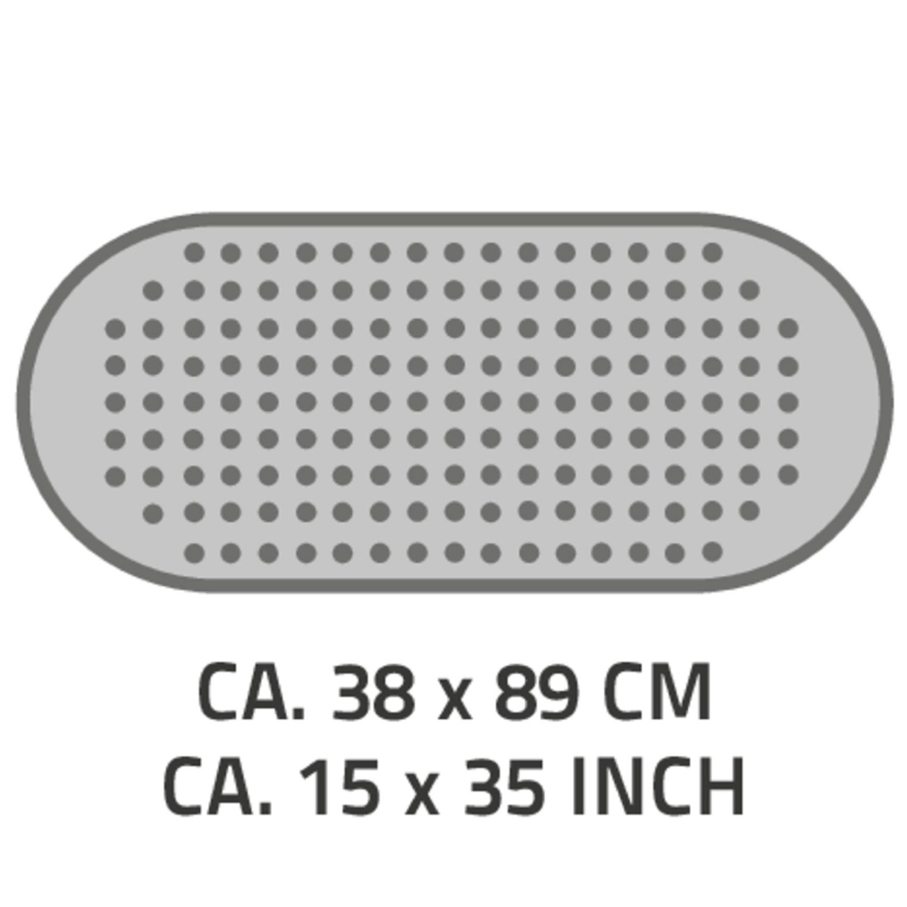 リダー すべり止めバスマット テクノ ベージュ