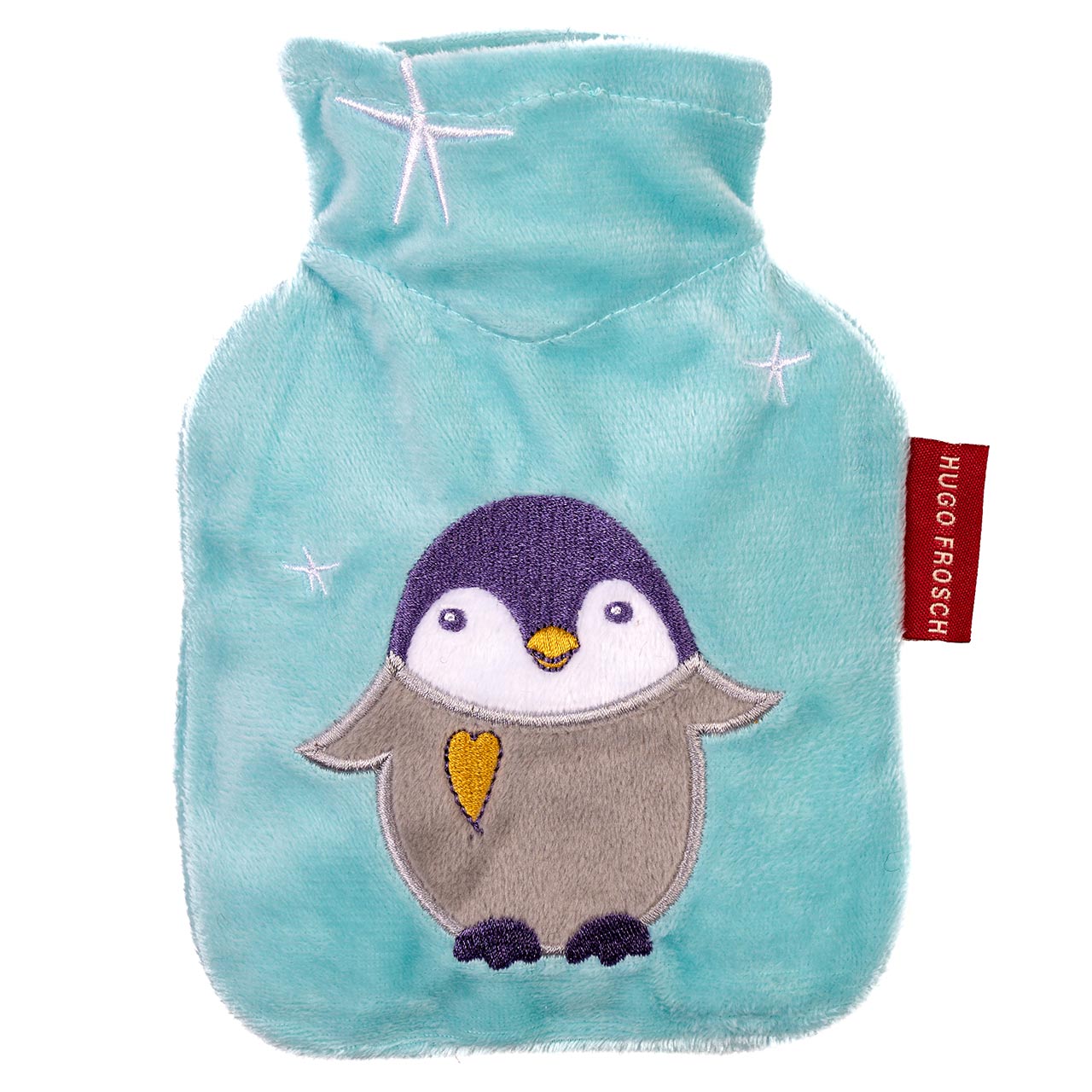 フーゴー・フロッシュ スタンダードミニ湯たんぽ0.2L ヴェロア ペンギン