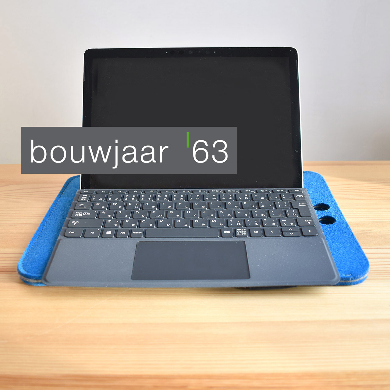 ブーヤー63 iPadスリーブ+ポケット ペトロール