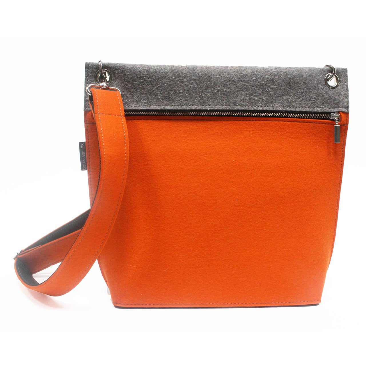 ブーヤー63 ジッパーＬ オレンジ