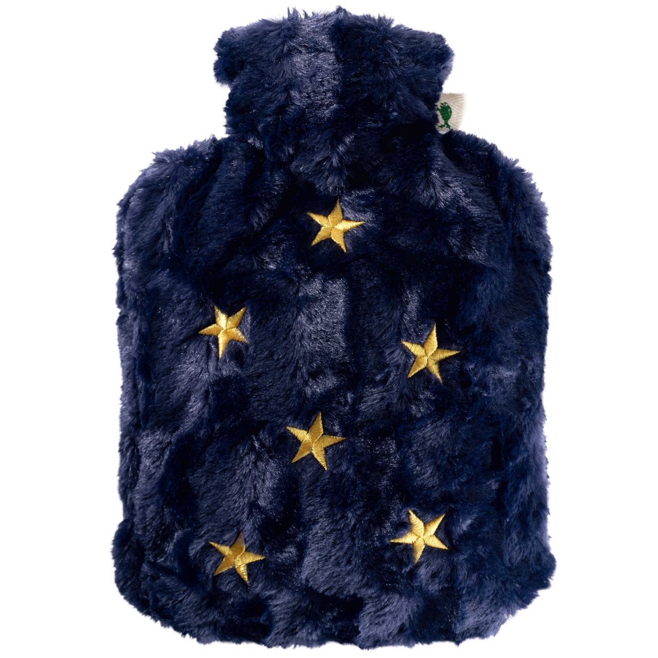 フーゴー・フロッシュ スタンダードクラシック湯たんぽ1.8L モコモコボア スター