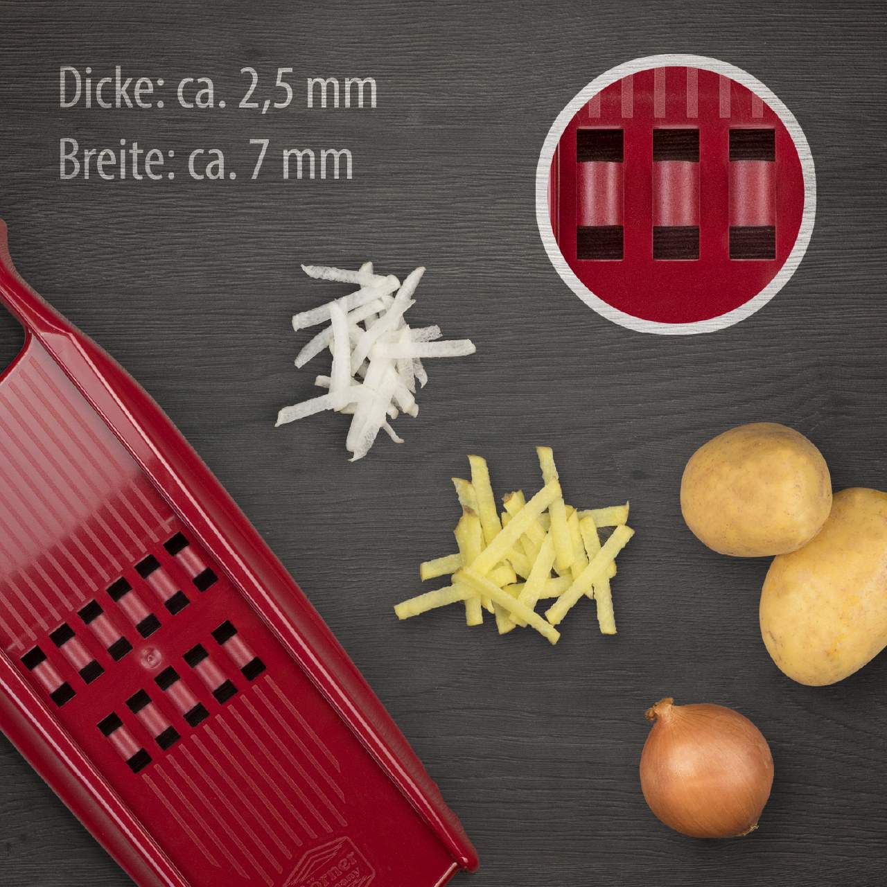 ベルナー パワーラインスライサー ロスティ レッド