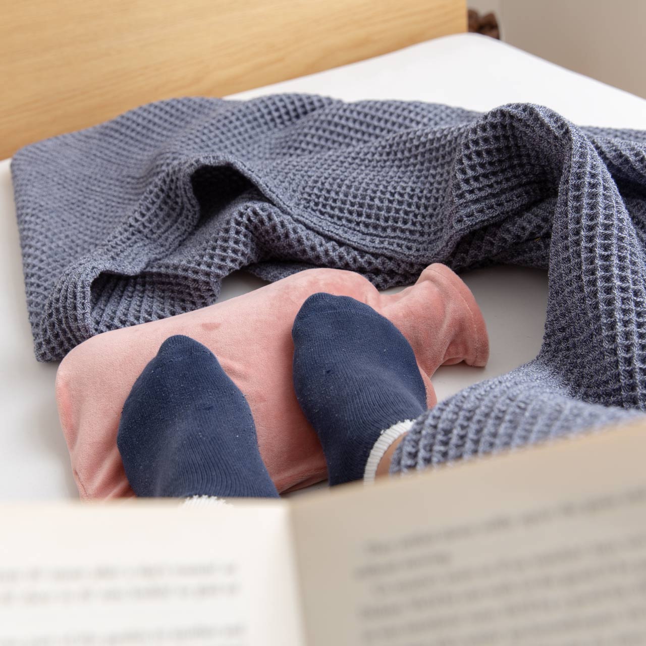 モフア なめらかパフ湯たんぽ 2.0L ピンク