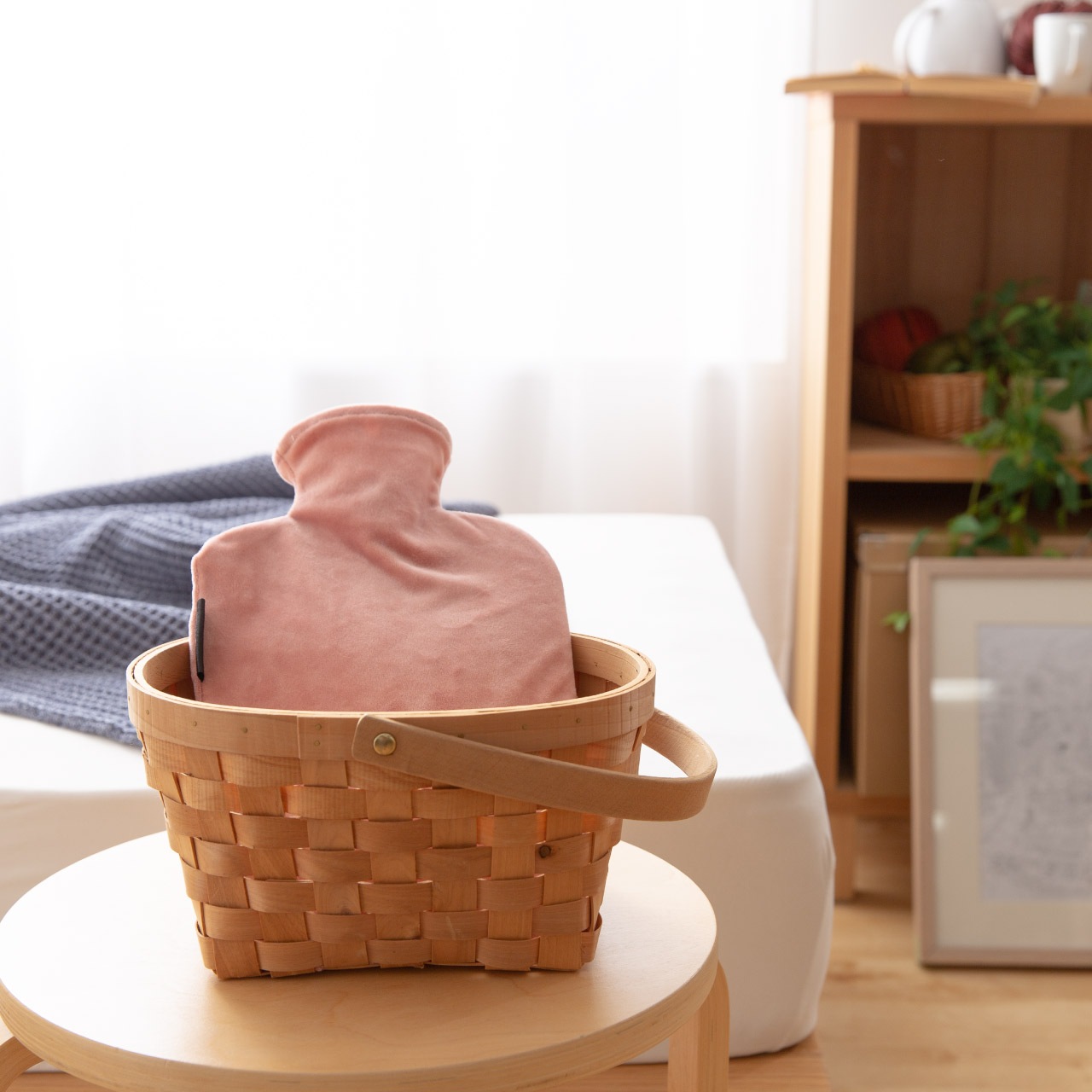 モフア なめらかパフ湯たんぽ 2.0L ピンク