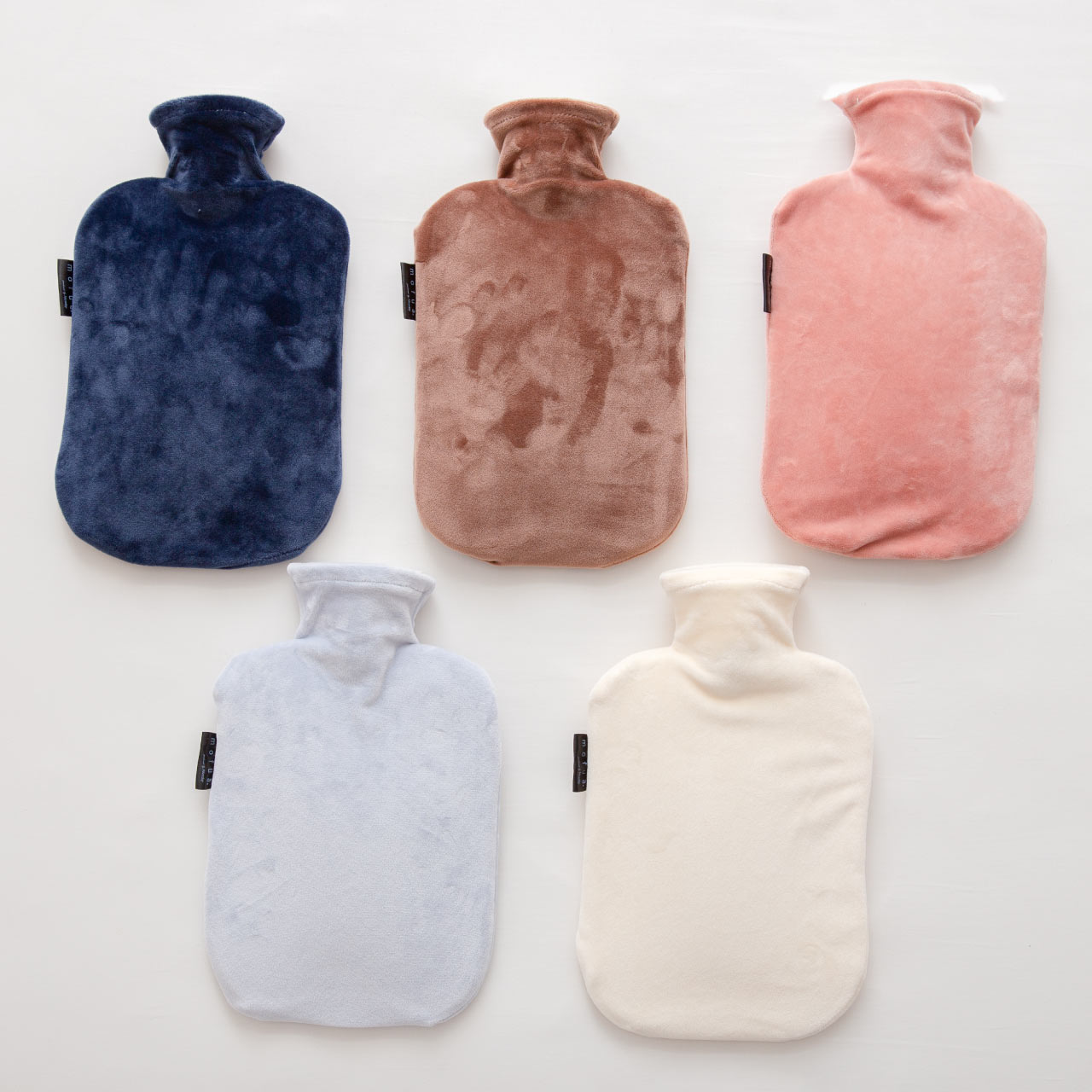 モフア なめらかパフ湯たんぽ 2.0L ピンク