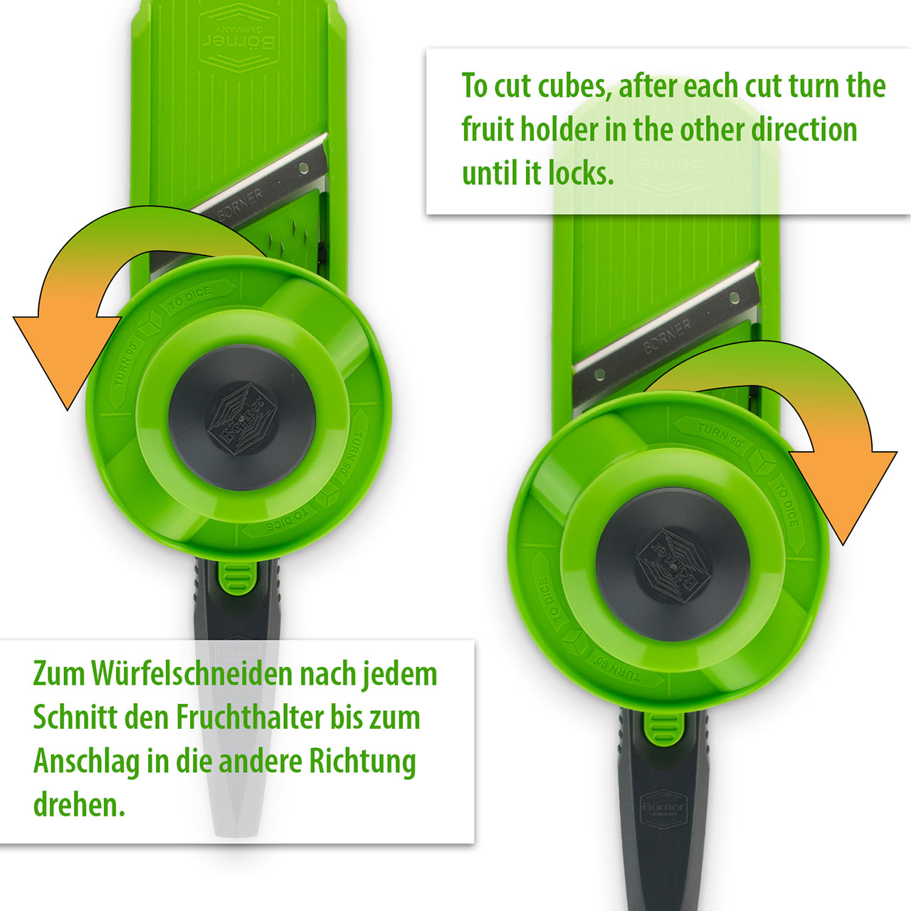 ベルナー マルチダイサー グレー/グリーン