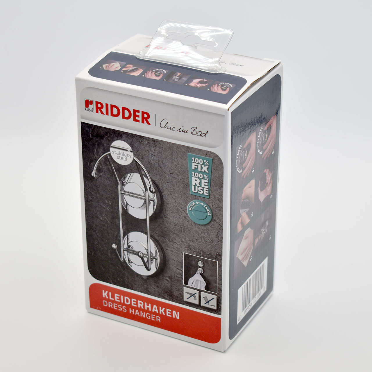 リダー サクション ドレスハンガー 100x168x72mm