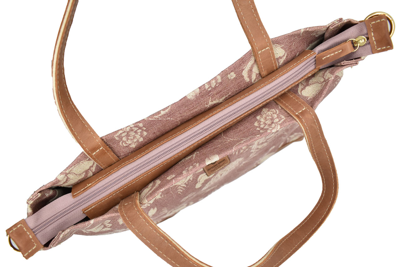 ドロシー・レーネン ショッピングバッグ ブラッサムXL ダスティーローズ