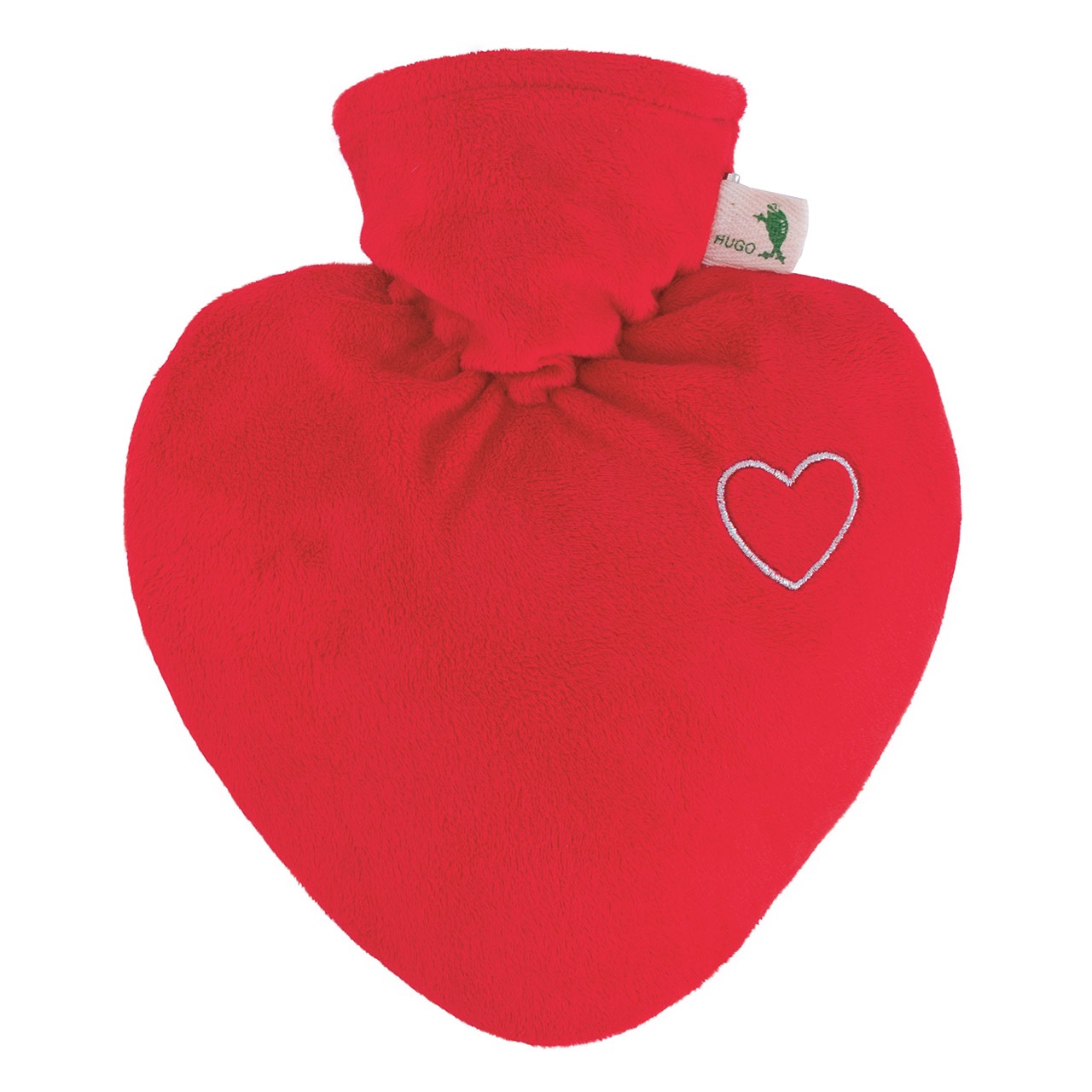 フーゴー・フロッシュ ハート型湯たんぽ1.0L ヴェロア