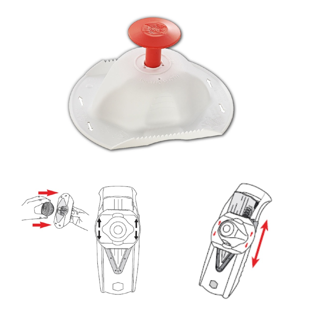 ベルナー 安全ホルダー ホワイト