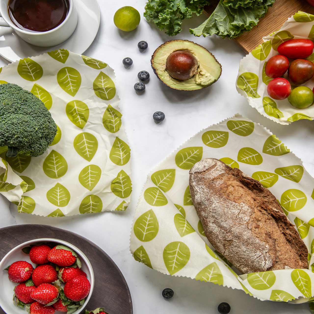 ナッツ ビーガンワックスラップ 3点セット リーブス