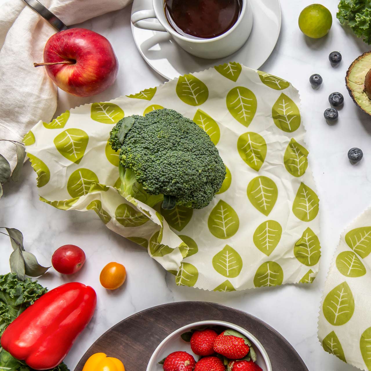 ナッツ ビーガンワックスラップ 3点セット リーブス