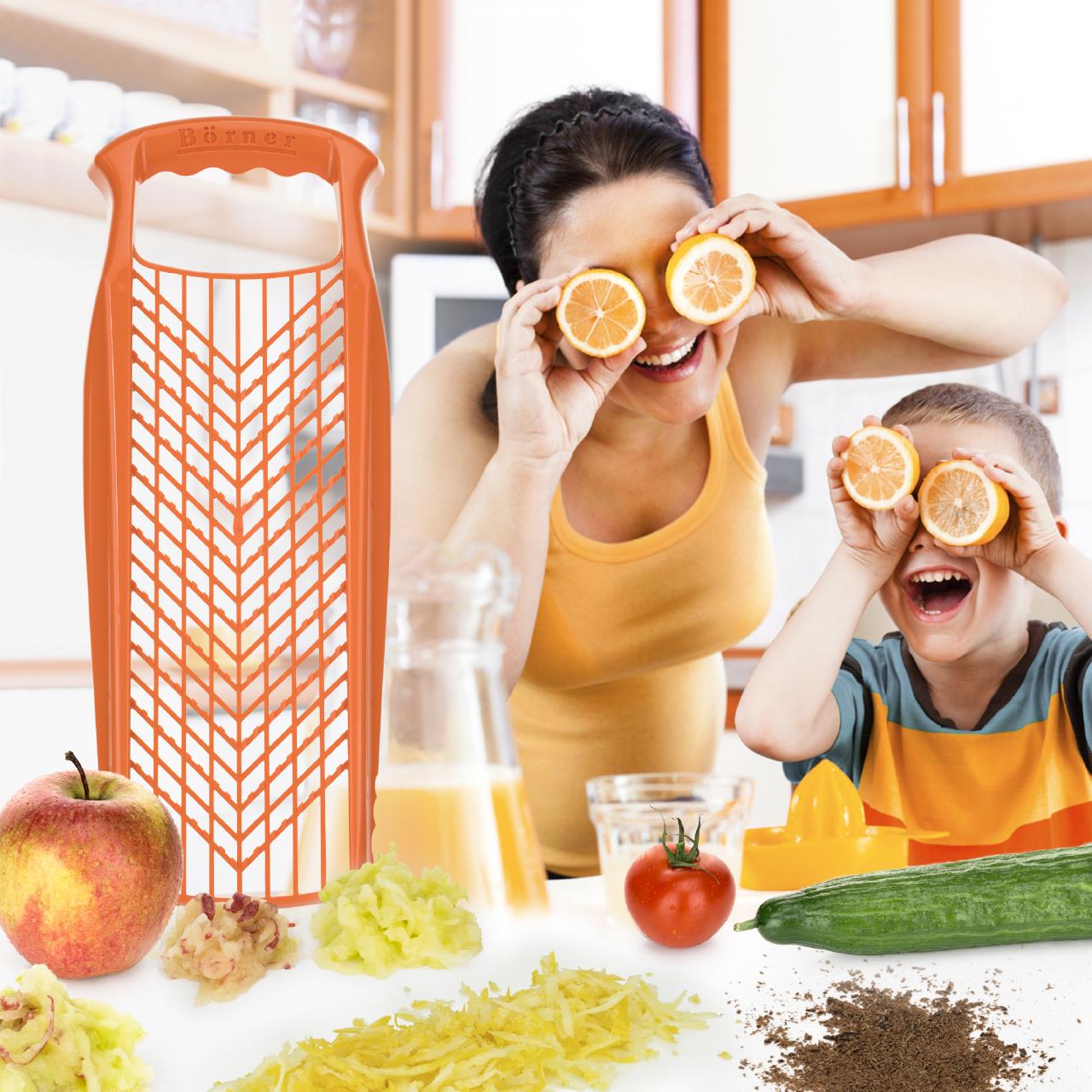 ベルナー パワーラインスライサー グレーター 3点セット オレンジ