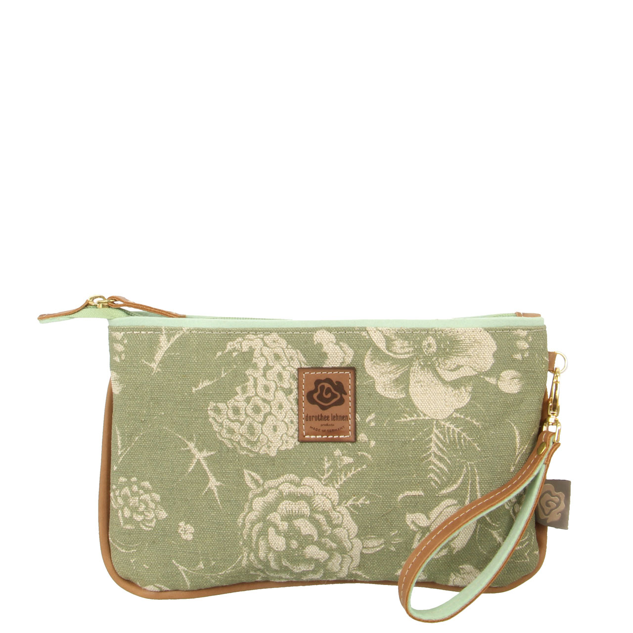ドロシー・レーネン クラッチバッグ ブラッサムクラッチ ペパーミント