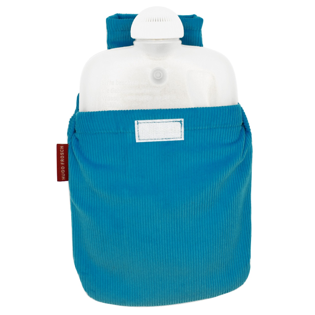 フーゴー・フロッシュ エコジュニア湯たんぽ0.8L ベンジャミン ターコイズ
