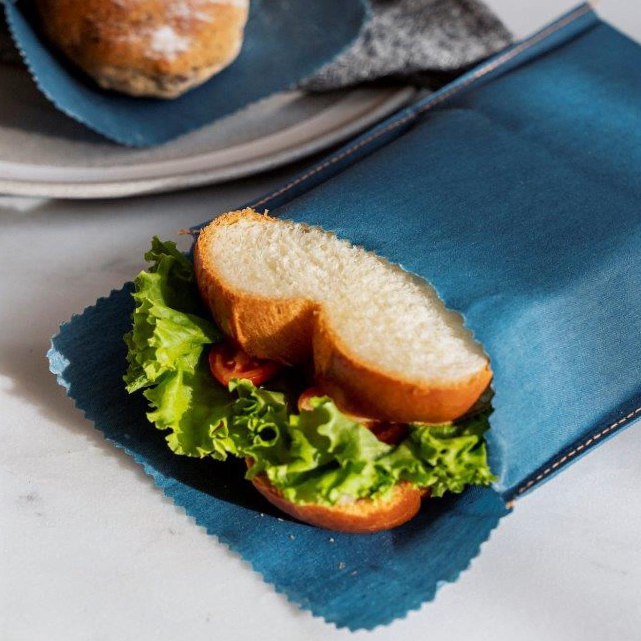 ナッツ ビーズワックスサンドウィッチバッグ ジーンズ