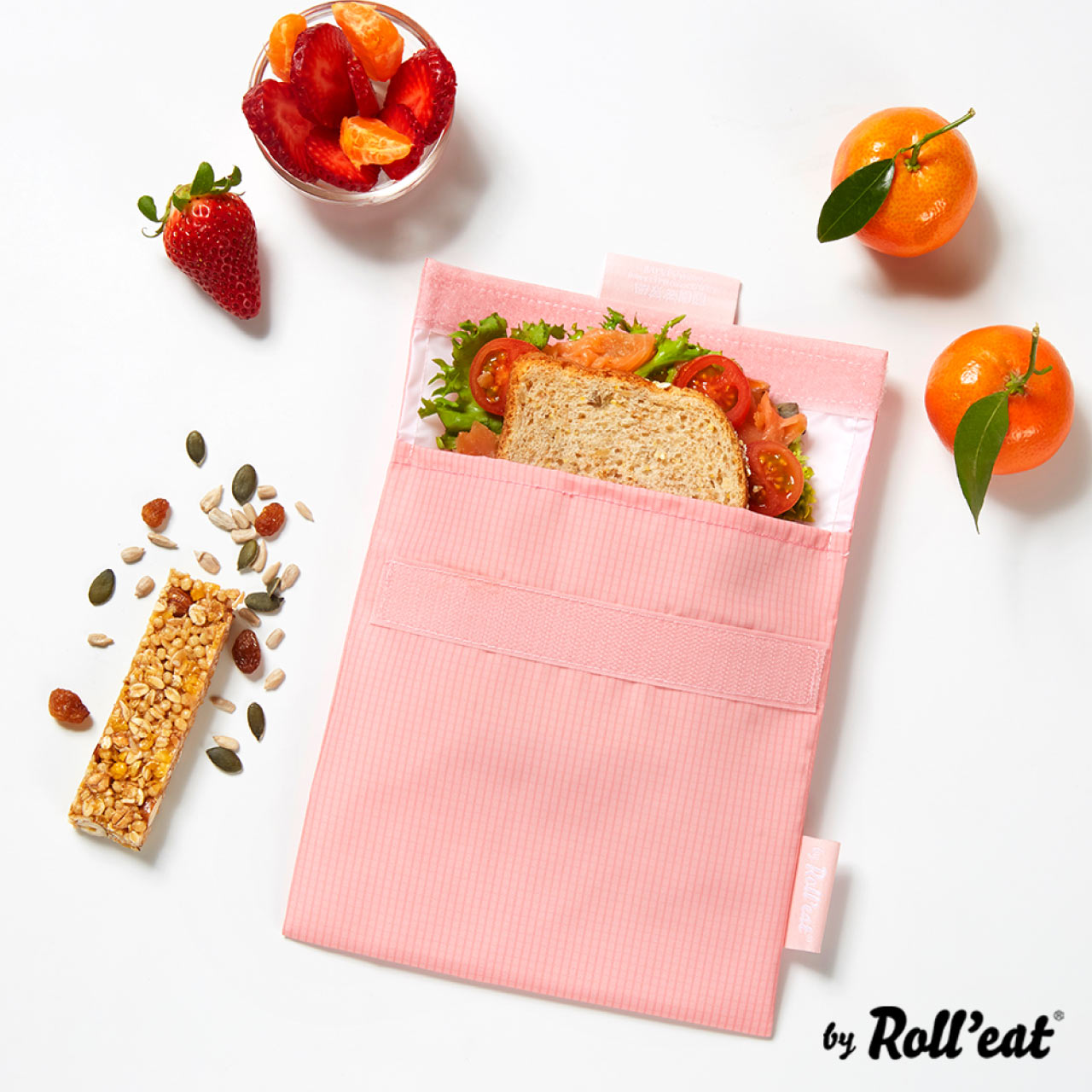 ロールイート スナックアンドゴー アクティブ ピンク