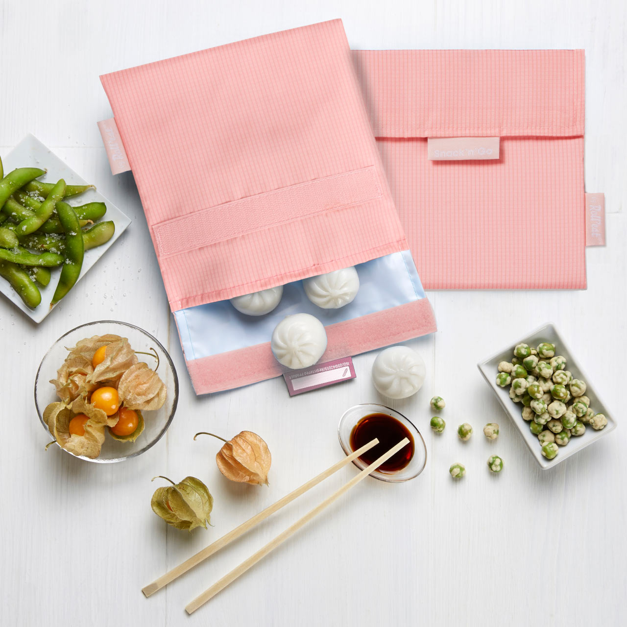 ロールイート スナックアンドゴー アクティブ ピンク