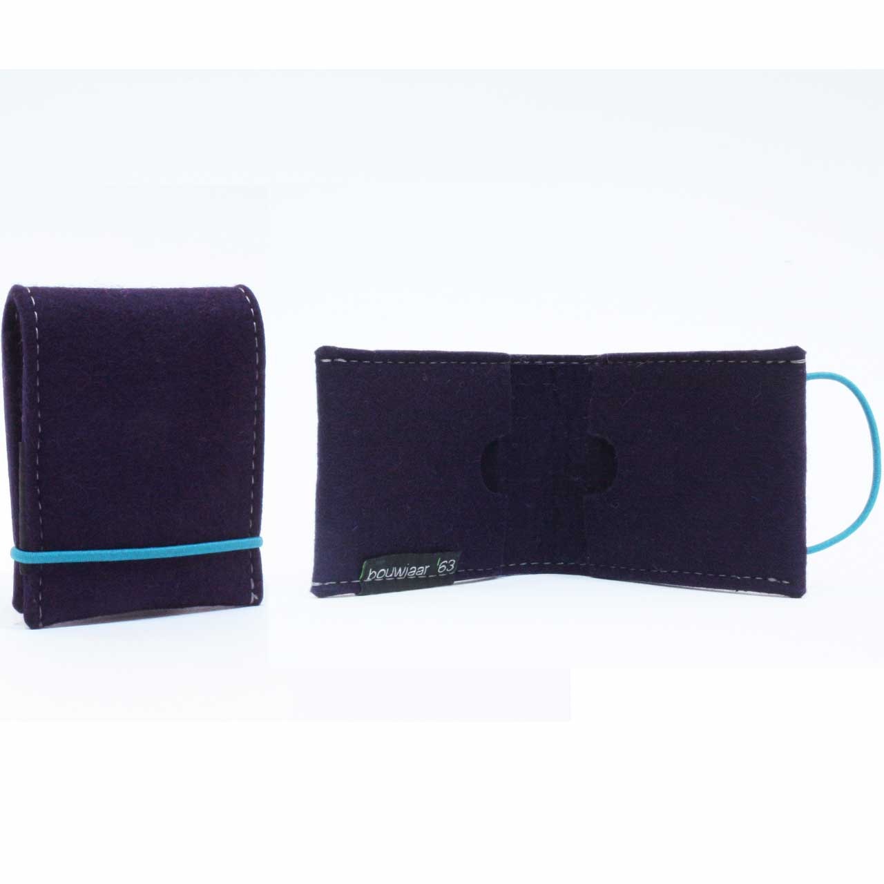 ブーヤー63 クレジットカードウォレット パープル