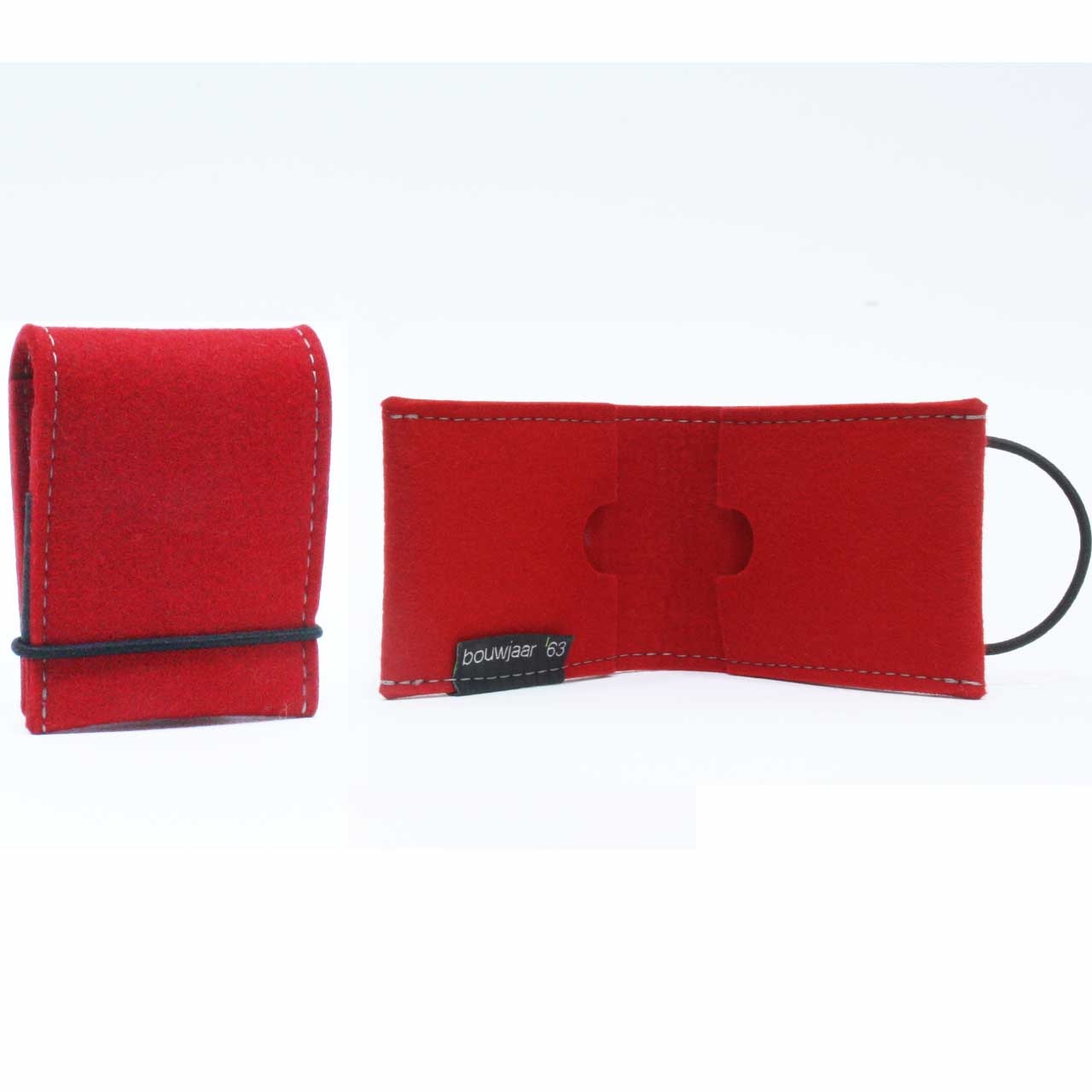 ブーヤー63 クレジットカードウォレット レッド