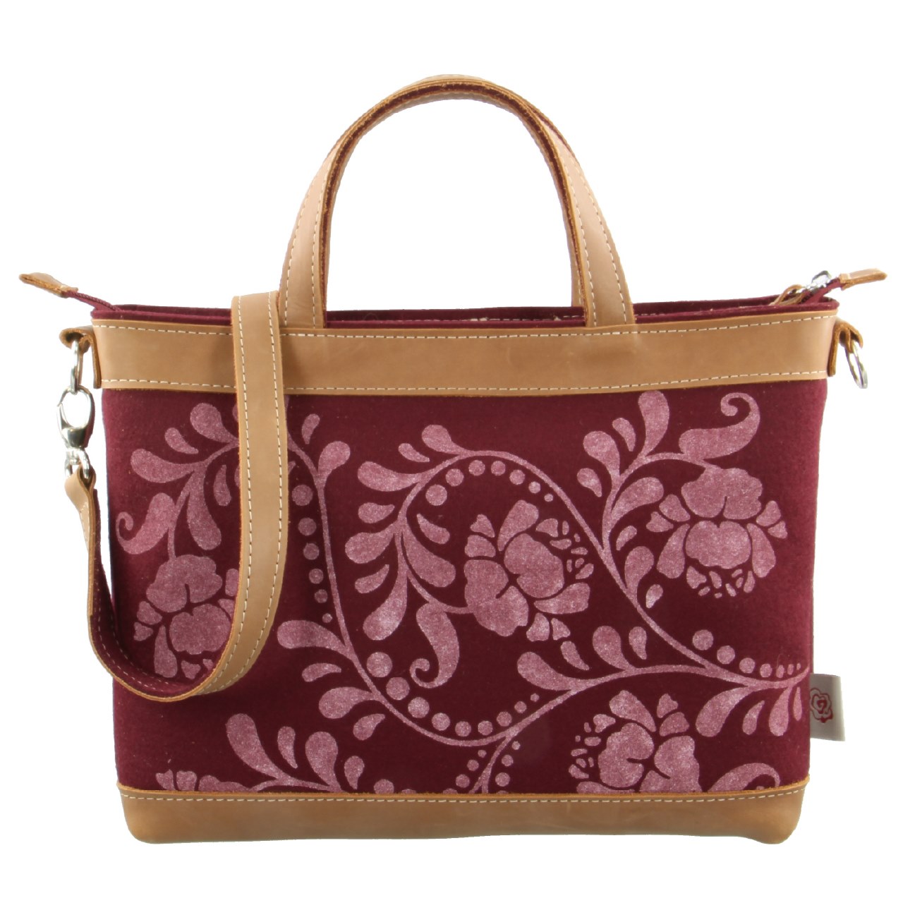 ドロシー・レーネン ショルダーバッグスワニーヒップ ビートレッド