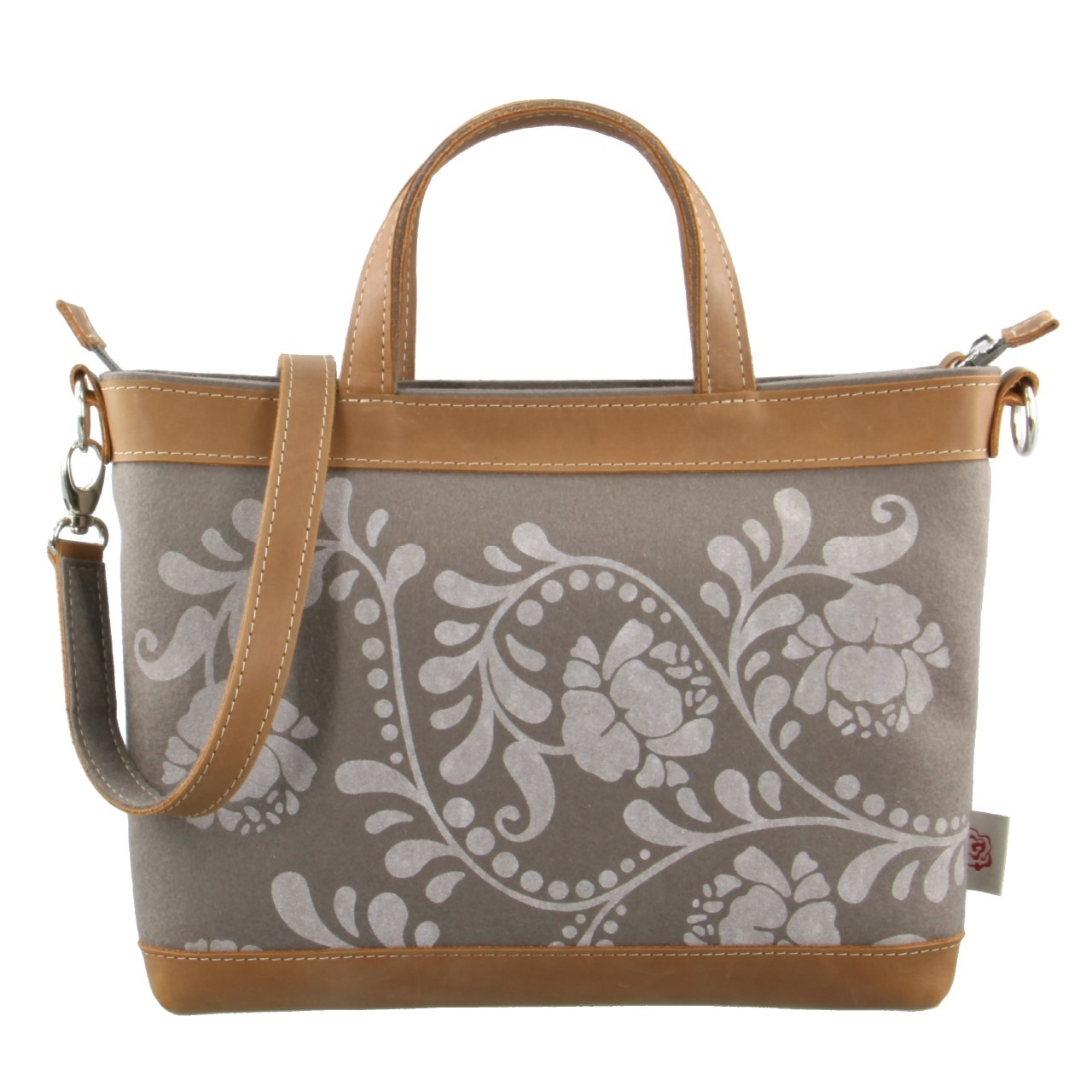 ドロシー・レーネン ショルダーバッグスワニーヒップ グラファイトグレー