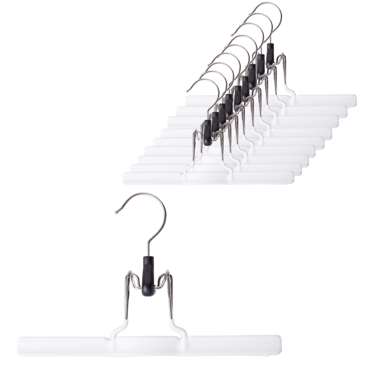 ズボンツリ 10P ホワイト