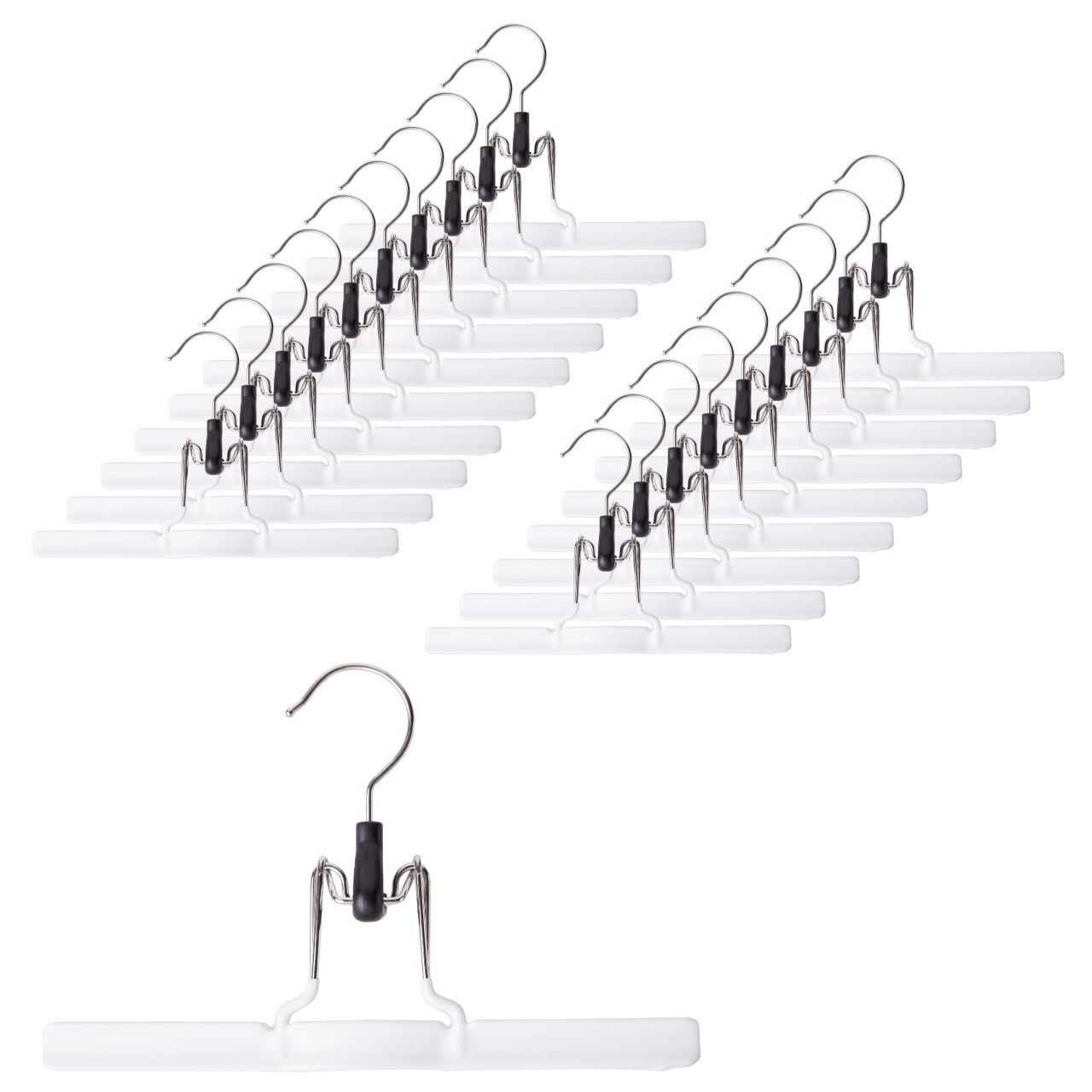 ズボンツリ 20P ホワイト