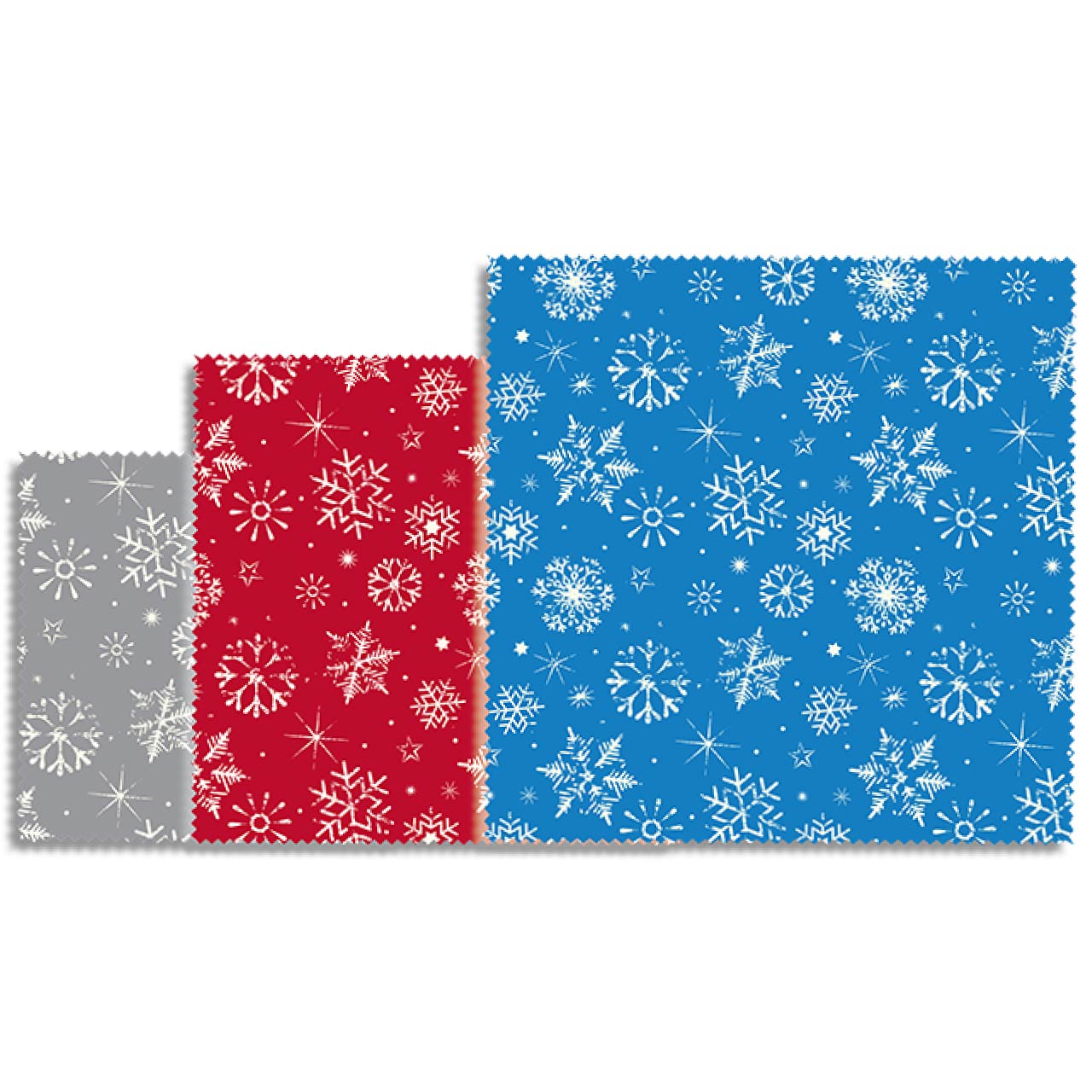 ナッツ ビーズワックスラップ 3点セット スノーフレイクアソート