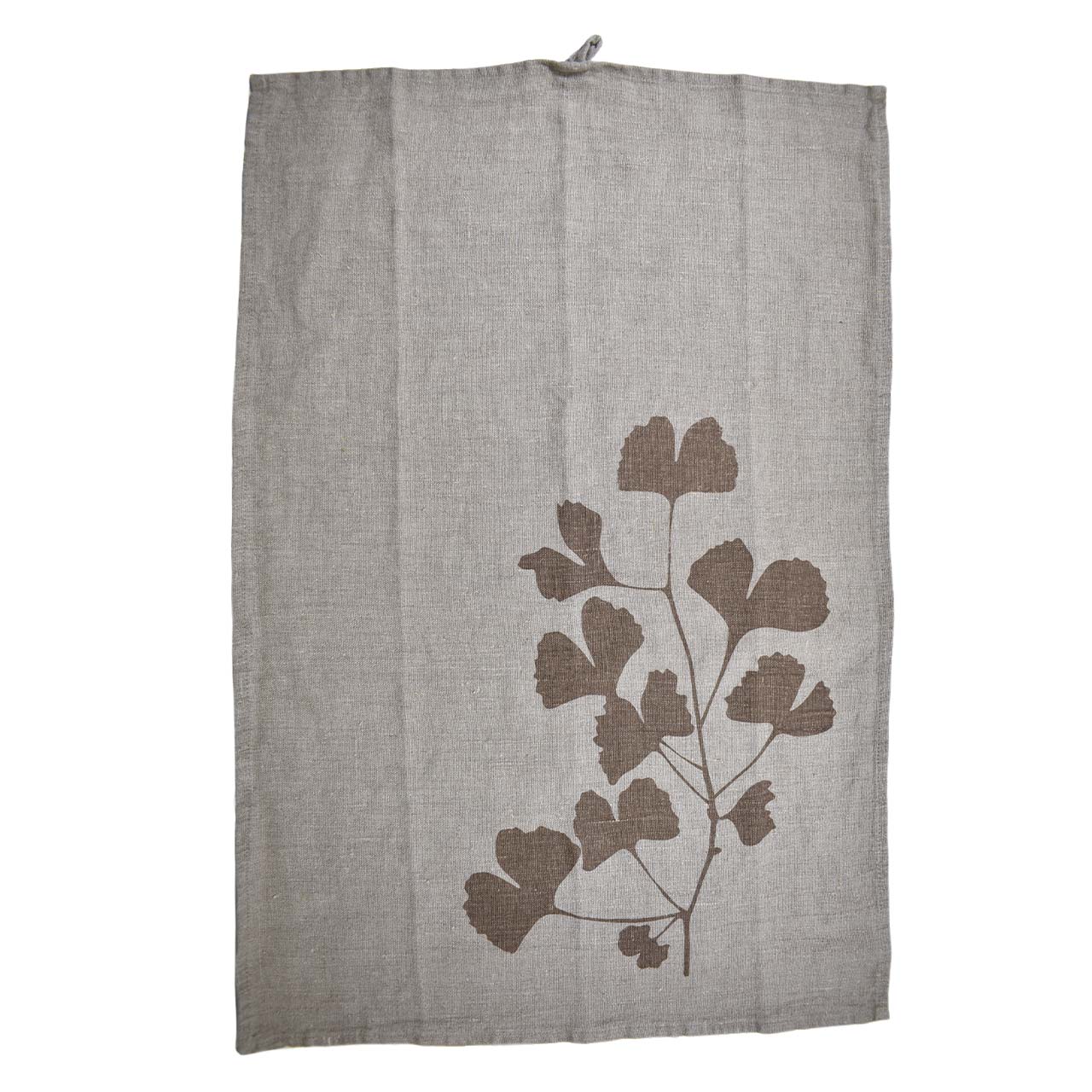 ドロシー・レーネン タオル イチョウ グリーンアース ナチュラルリネン