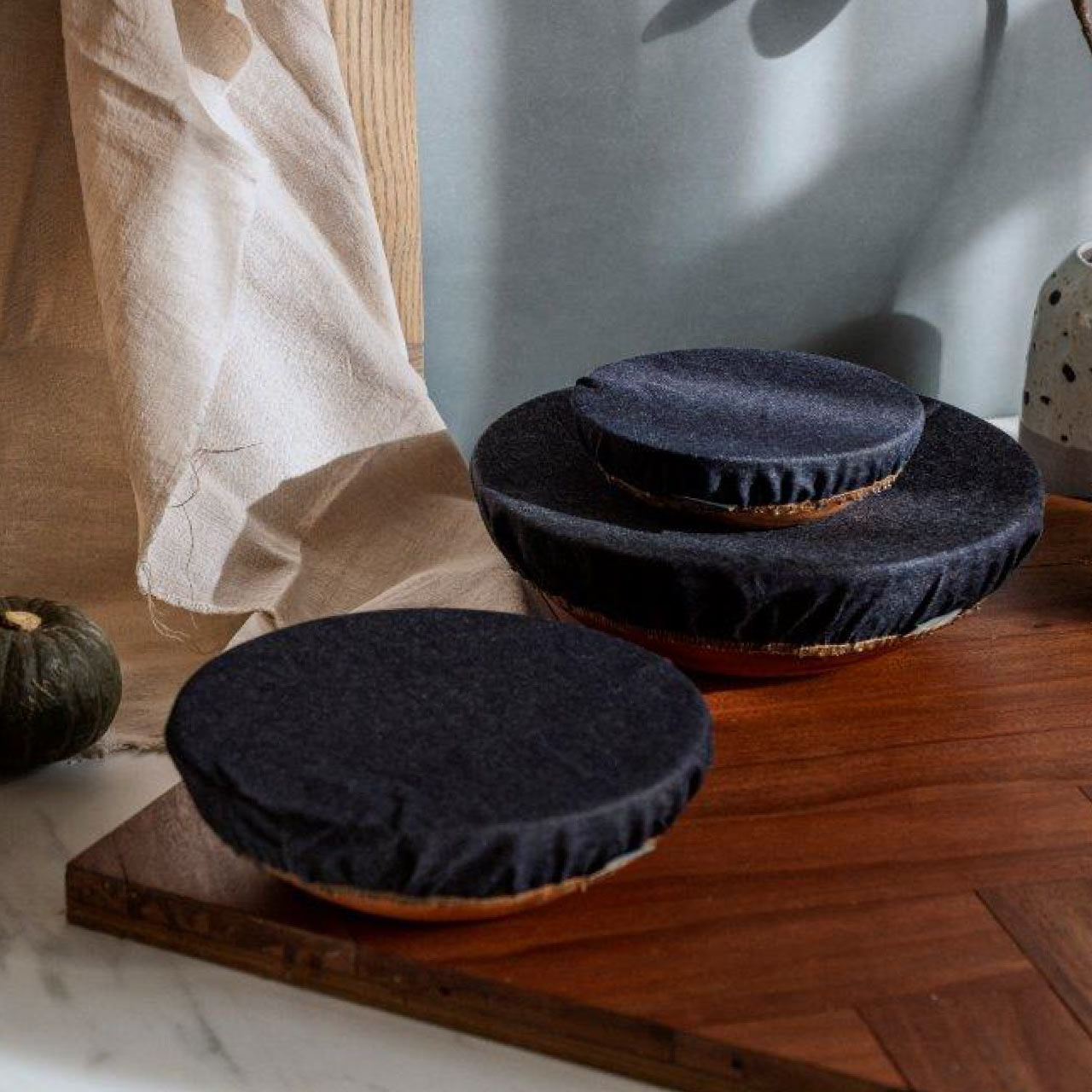 ナッツ ボウルカバー 3点セット ジーンズ