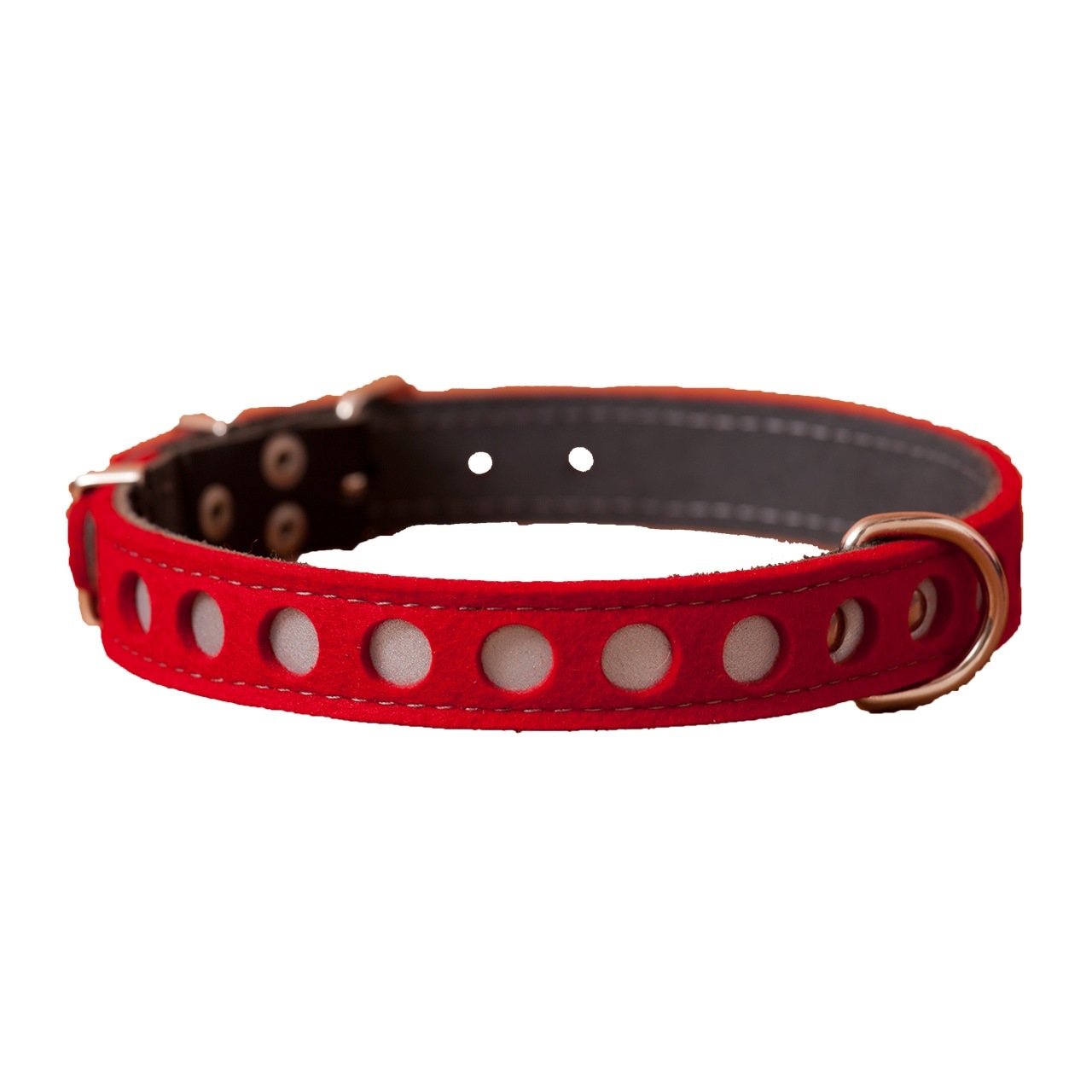 ブーヤー63 ドッグカラーL レッド