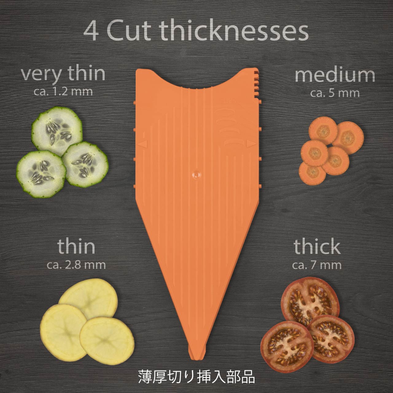 ベルナー V5スライサー スターターセット オレンジ