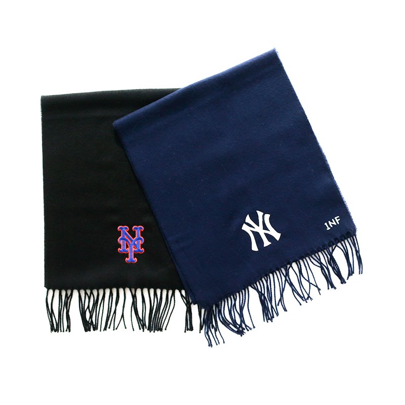 INFIELDER DESIGN×MLB / MLB Stitch Logo Muff