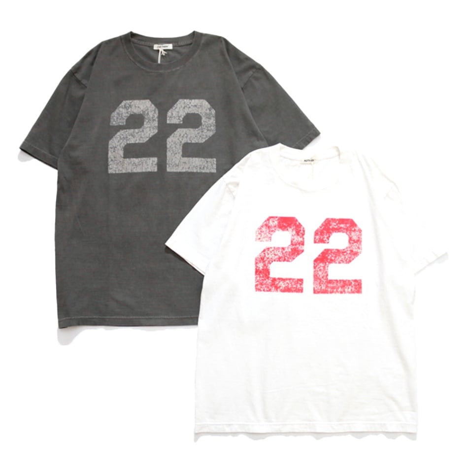 AUTHEN / NUMBERING FLOCKY T-SHIRT