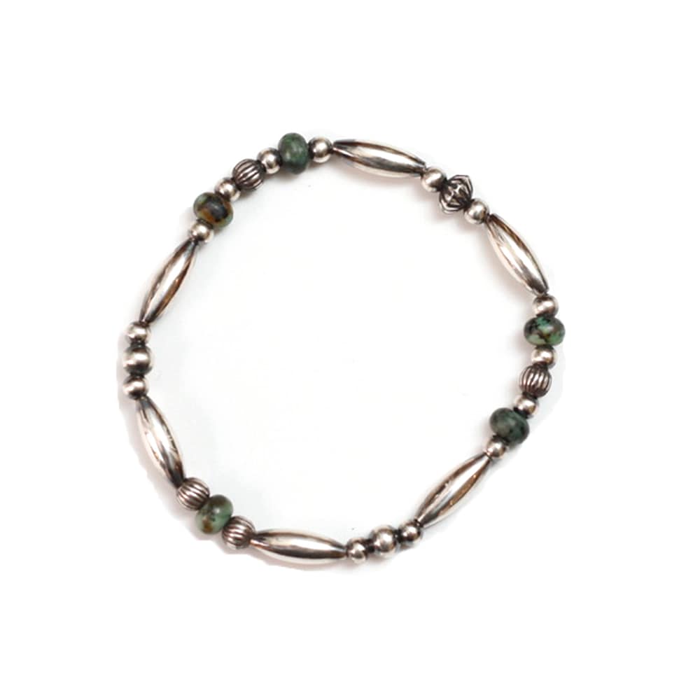 ROSETTAPRAYER / Navajo Pearl Turquoise Bracelet
