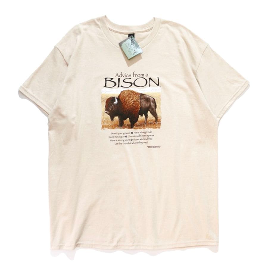 Graphic Tee / Advice Bison S/S Tee 