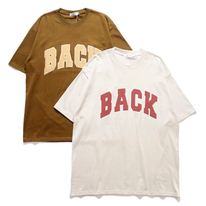 Graphic Tee / Back Logo Print Big Tee