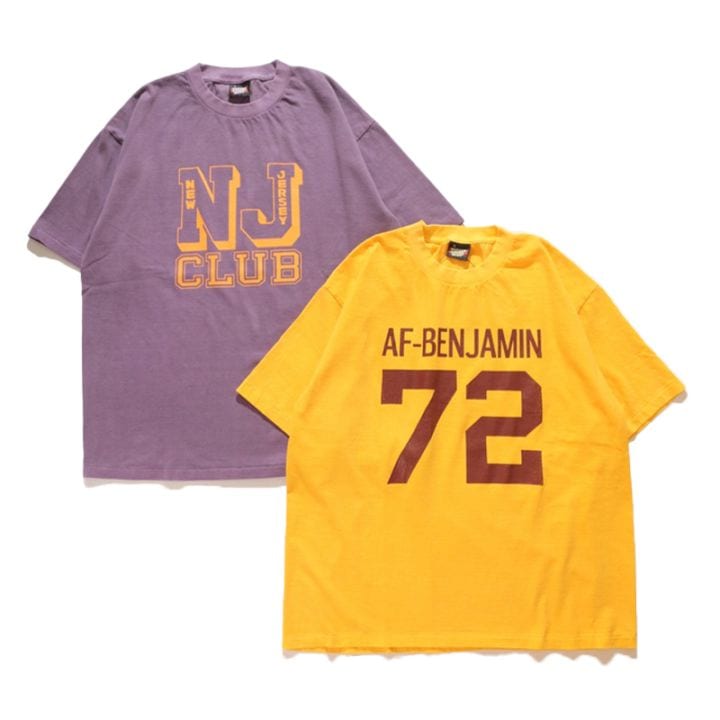 Graphic Tee / SCREEN STARS PIGMENT College Print T-shirt