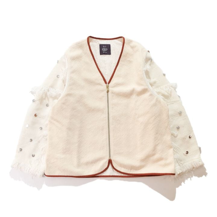 Res Ipsa / Handwoven Jacket With Decorative Sleeve