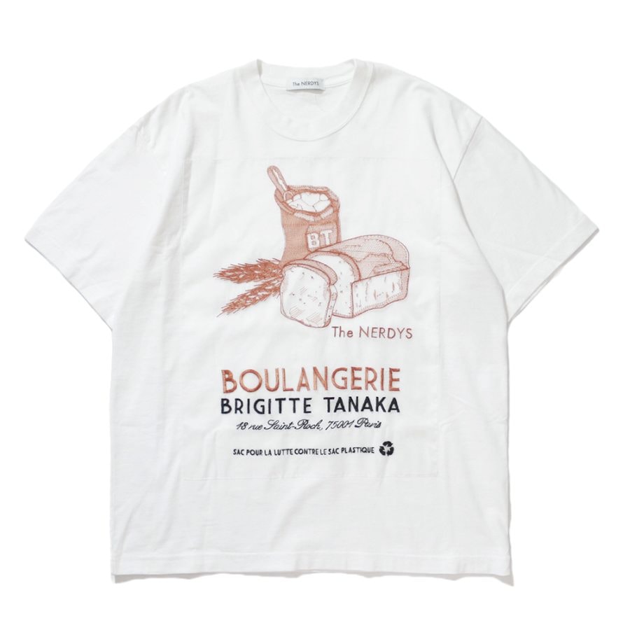 The NERDYS / Brigitte Tanaka×The NERDYS BOULANGERIE T-shirt