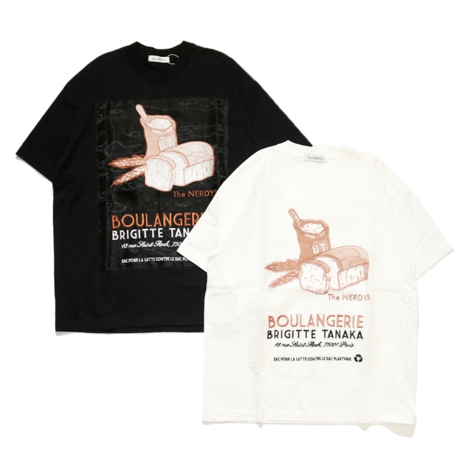 The NERDYS / Brigitte Tanaka×The NERDYS BOULANGERIE T-shirt