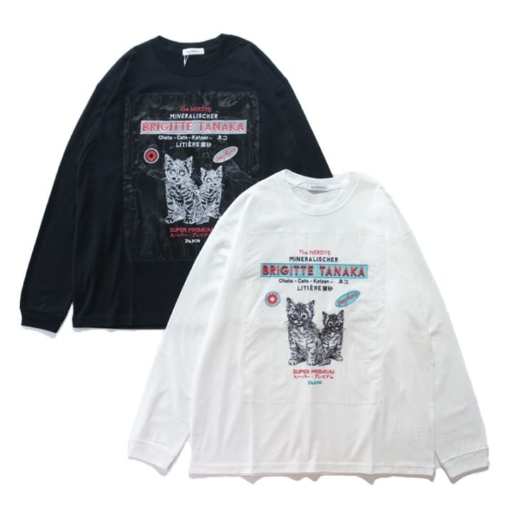 The NERDYS / Brigitte Tanaka×The NERDYS CATS L/S