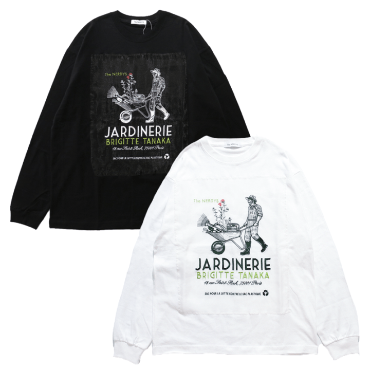 The NERDYS / Brigitte Tanaka×The NERDYS JARDINERIE L/S