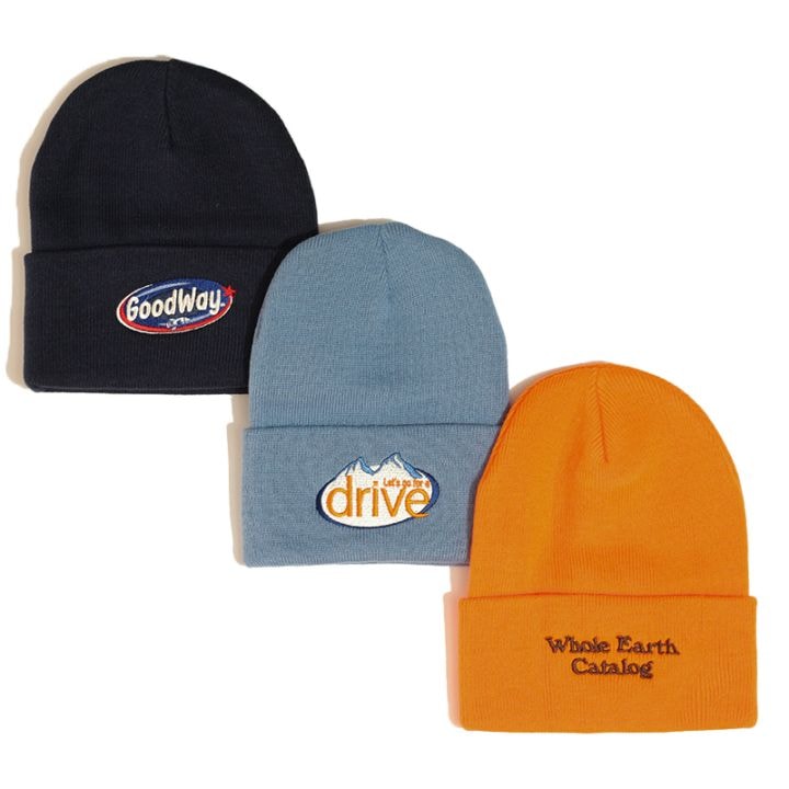 INFIELDER DESIGN / EMB KNIT CAP