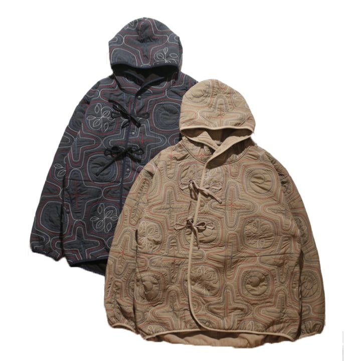 Norbit / Ainu quilted hood jacket