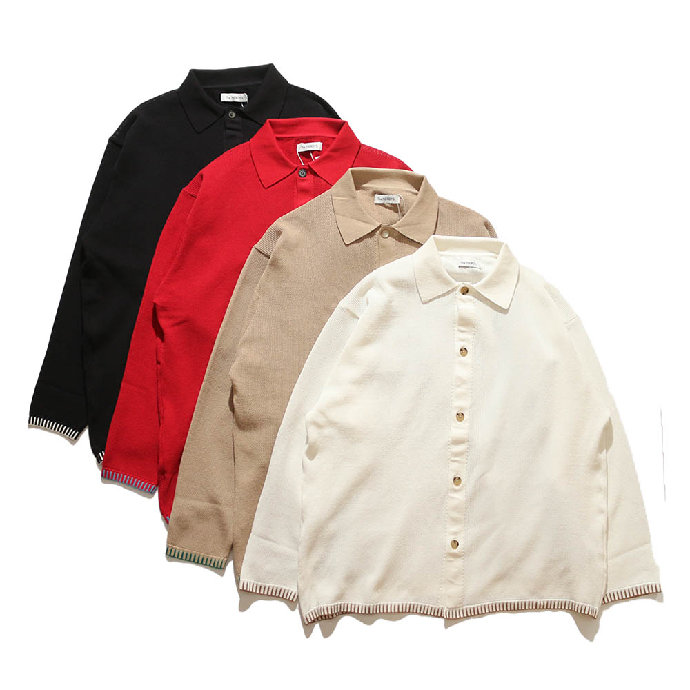 The NERDYS / KNIT EDGE / Shirt Cardigan